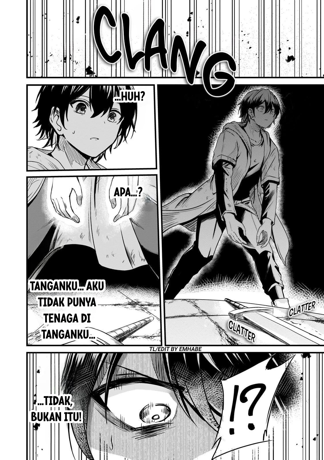 Hai no Sekai wa Kami no Me de Irozuku: Ore dake Mieru Status de, Saijaku kara Saikyou e Kakeagaru Chapter 3 - halaman 9