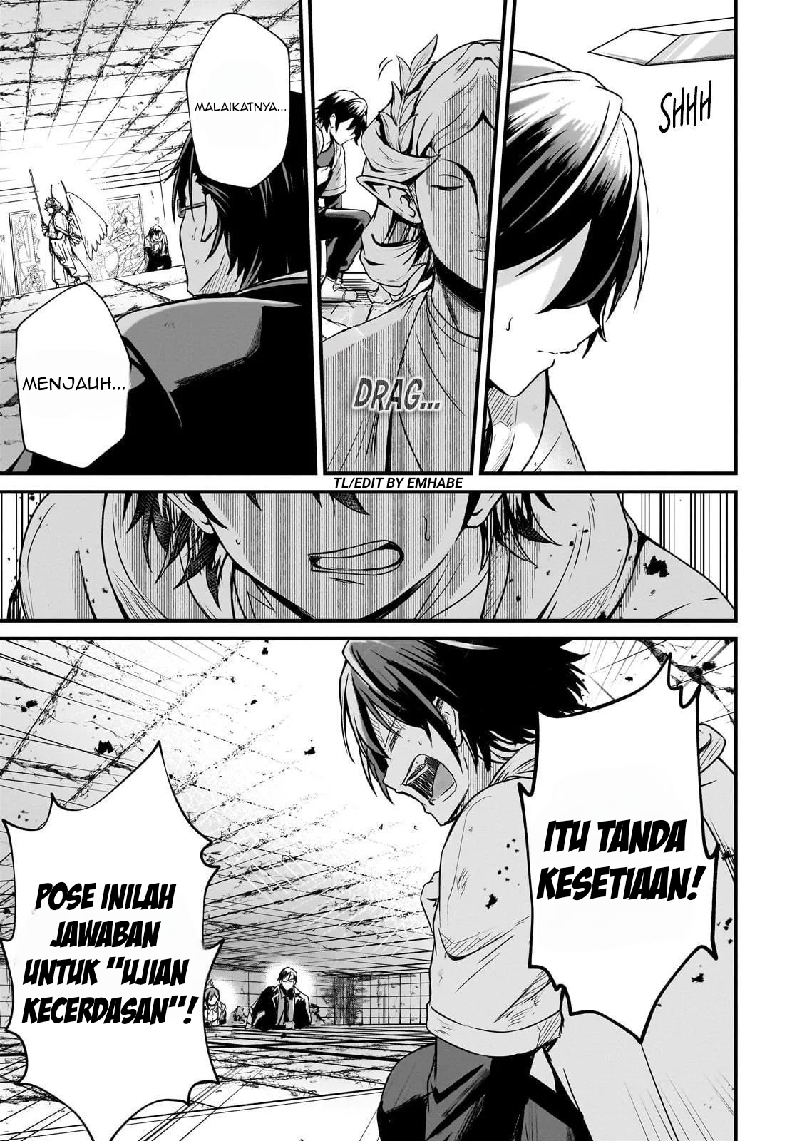 Hai no Sekai wa Kami no Me de Irozuku: Ore dake Mieru Status de, Saijaku kara Saikyou e Kakeagaru Chapter 4 - halaman 12
