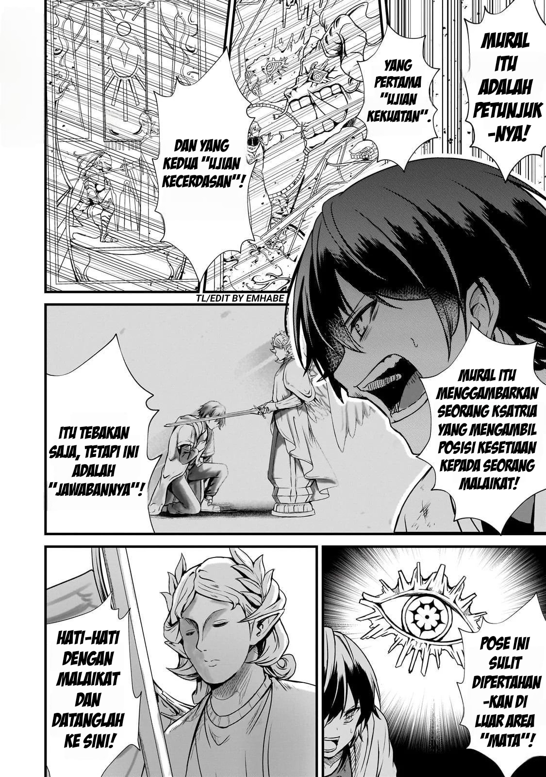 Hai no Sekai wa Kami no Me de Irozuku: Ore dake Mieru Status de, Saijaku kara Saikyou e Kakeagaru Chapter 4 - halaman 13
