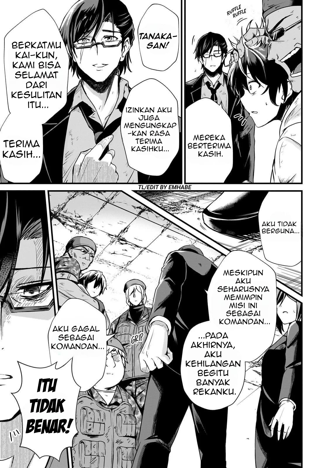 Hai no Sekai wa Kami no Me de Irozuku: Ore dake Mieru Status de, Saijaku kara Saikyou e Kakeagaru Chapter 4 - halaman 20