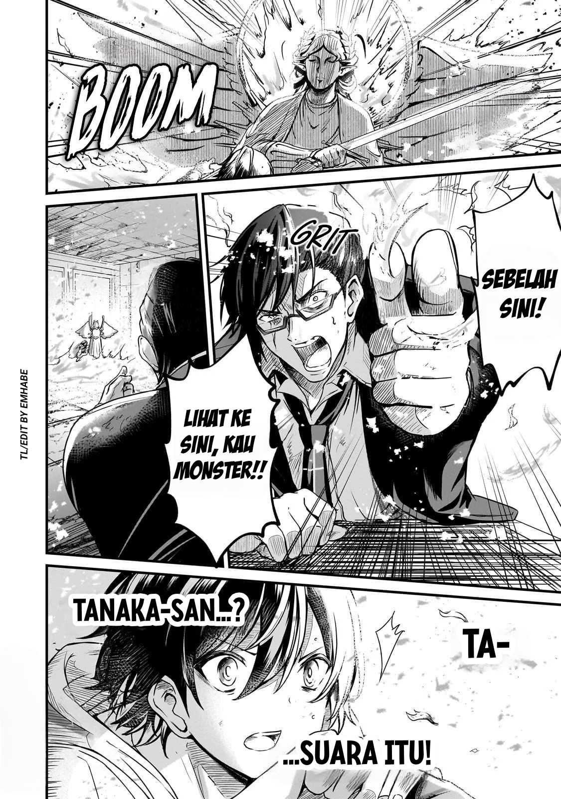 Hai no Sekai wa Kami no Me de Irozuku: Ore dake Mieru Status de, Saijaku kara Saikyou e Kakeagaru Chapter 4 - halaman 7
