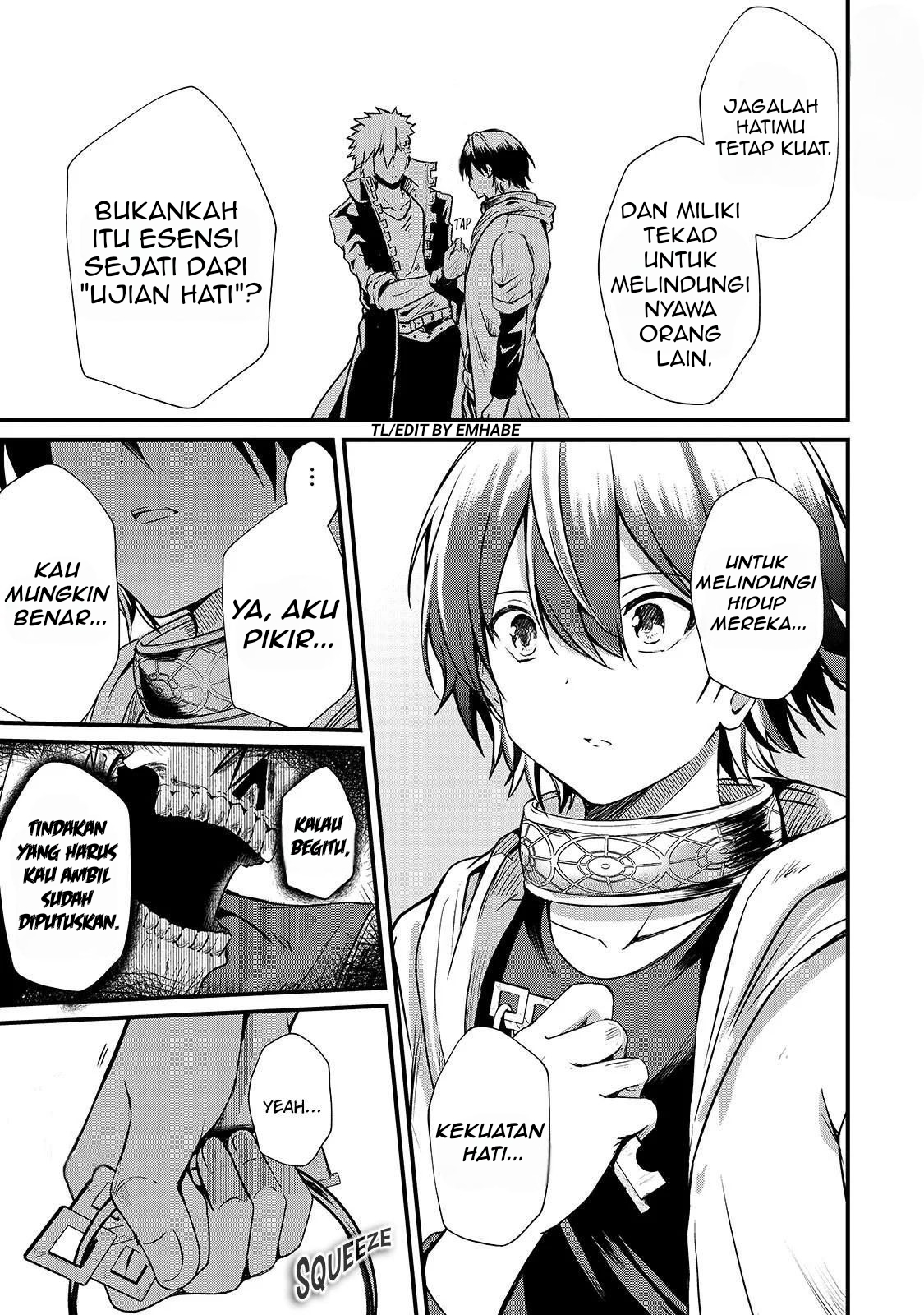 Hai no Sekai wa Kami no Me de Irozuku: Ore dake Mieru Status de, Saijaku kara Saikyou e Kakeagaru Chapter 7 - halaman 10