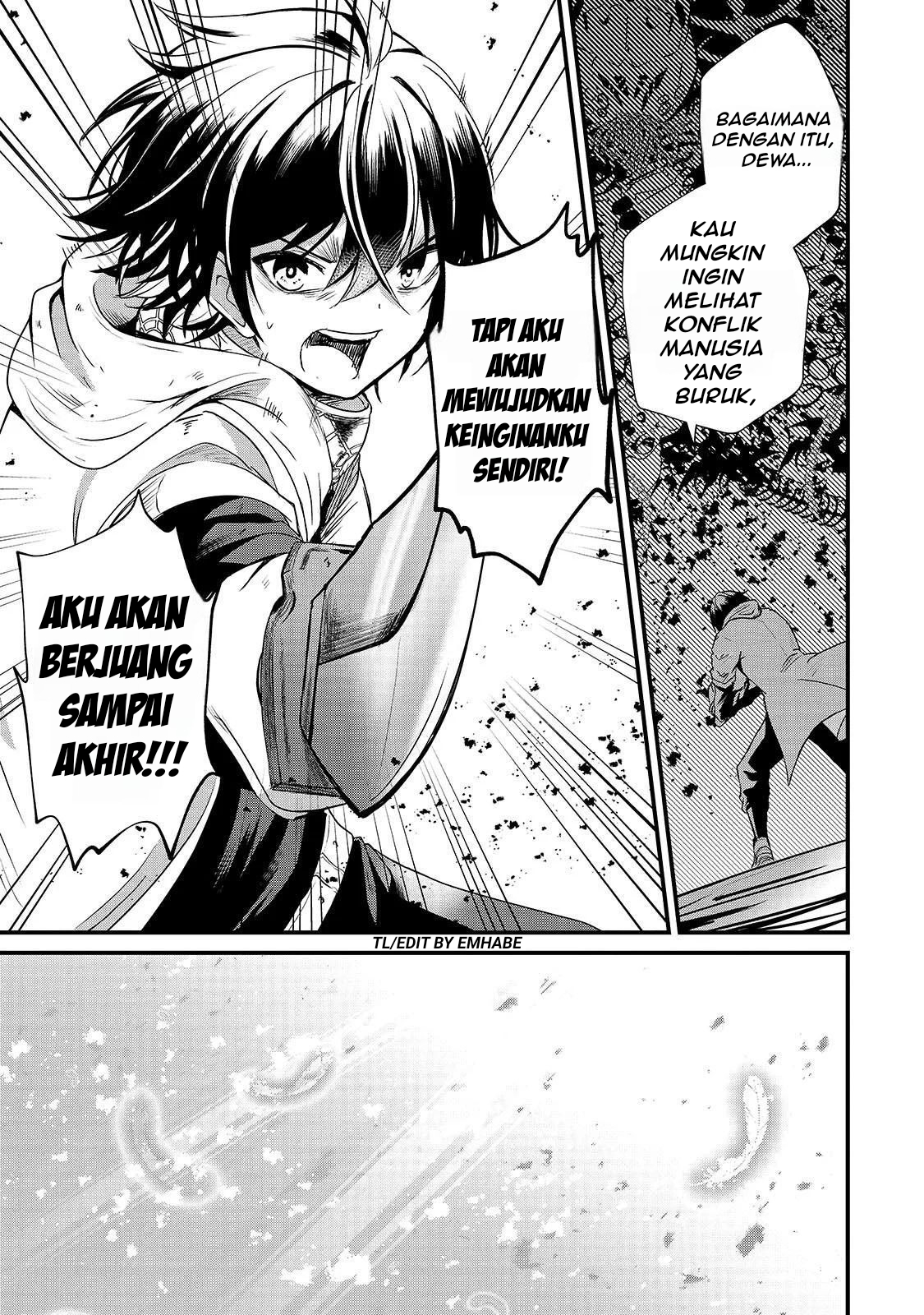 Hai no Sekai wa Kami no Me de Irozuku: Ore dake Mieru Status de, Saijaku kara Saikyou e Kakeagaru Chapter 7 - halaman 17