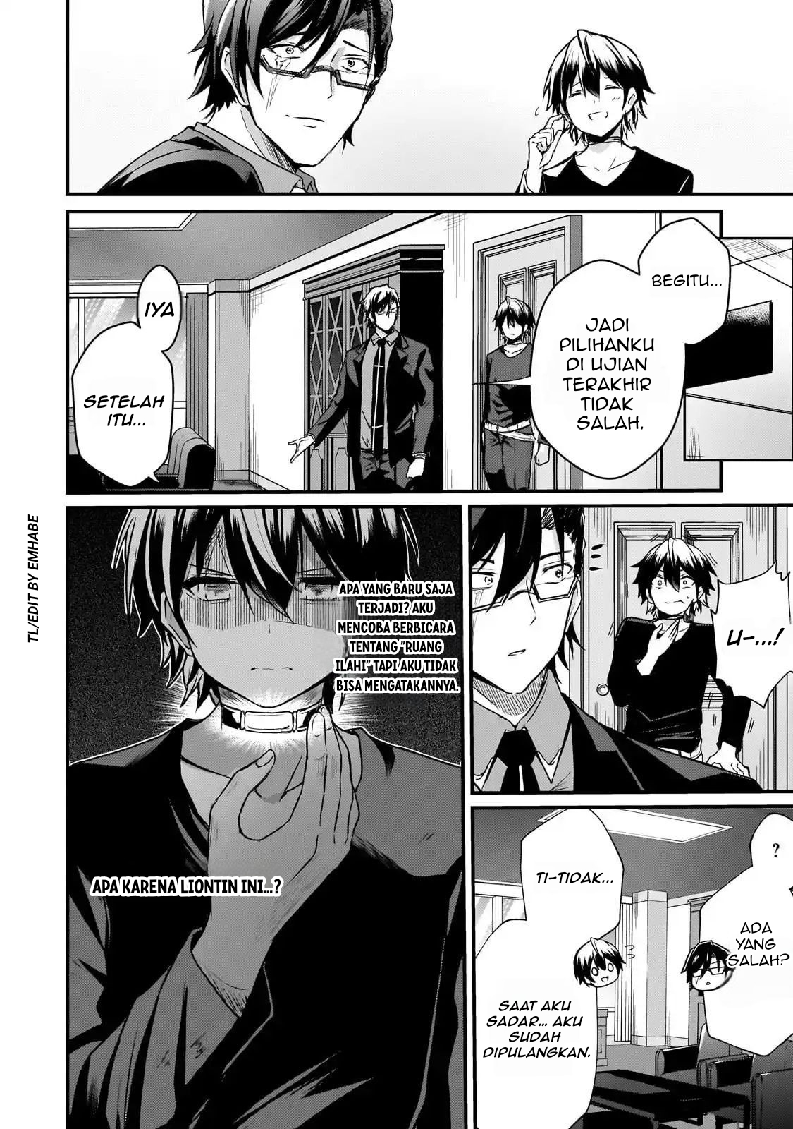 Hai no Sekai wa Kami no Me de Irozuku: Ore dake Mieru Status de, Saijaku kara Saikyou e Kakeagaru Chapter 9 - halaman 19