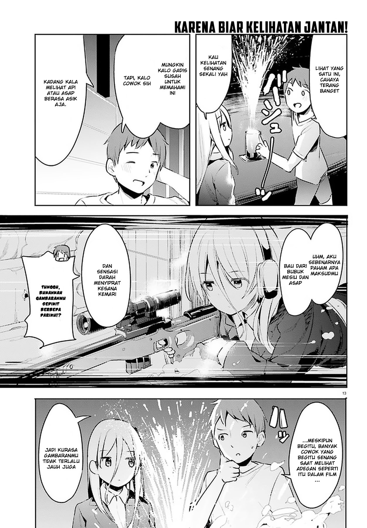Haikei... Koroshiya-san to Kekkon Shimashita Chapter 12 - halaman 15
