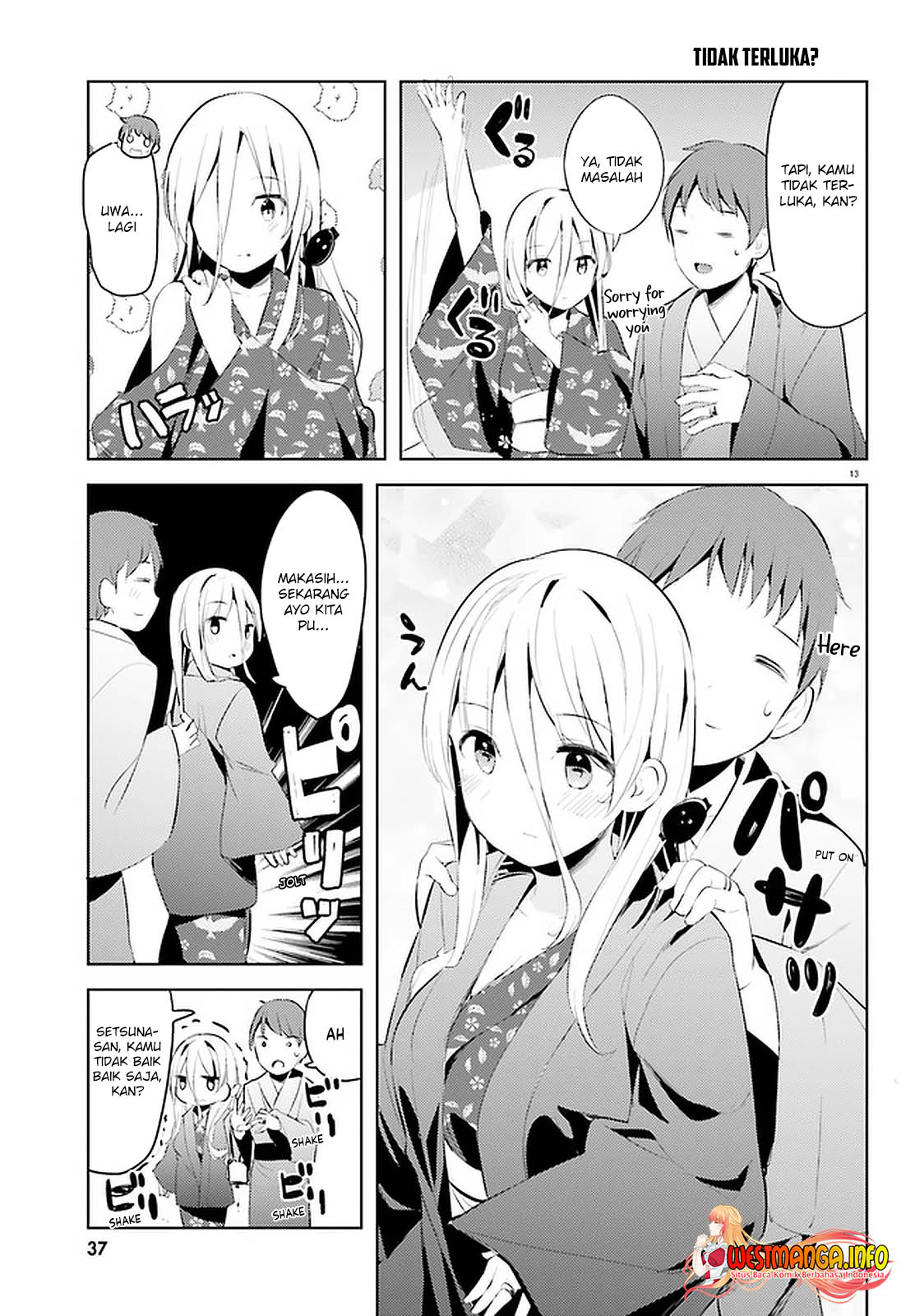 Haikei... Koroshiya-san to Kekkon Shimashita Chapter 14 - halaman 15
