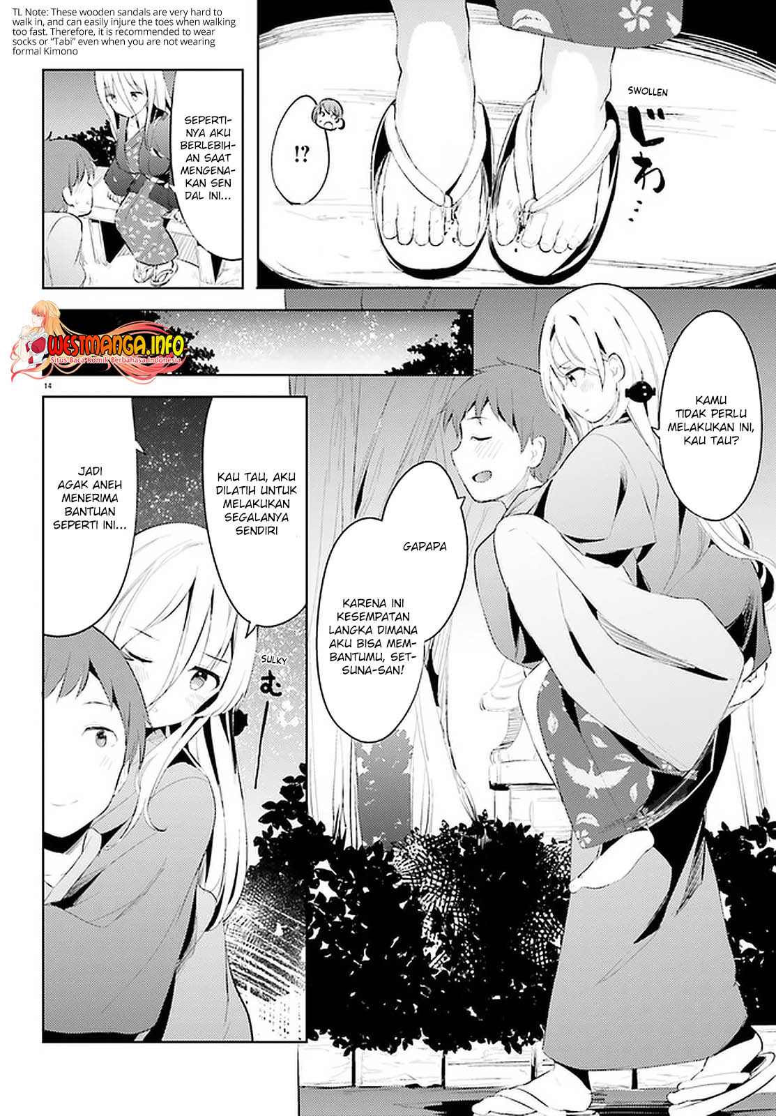 Haikei... Koroshiya-san to Kekkon Shimashita Chapter 14 - halaman 16