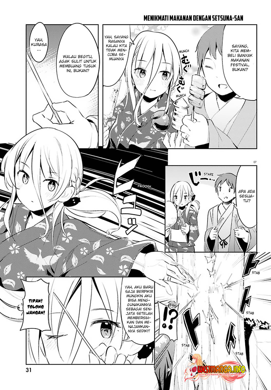 Haikei... Koroshiya-san to Kekkon Shimashita Chapter 14 - halaman 9