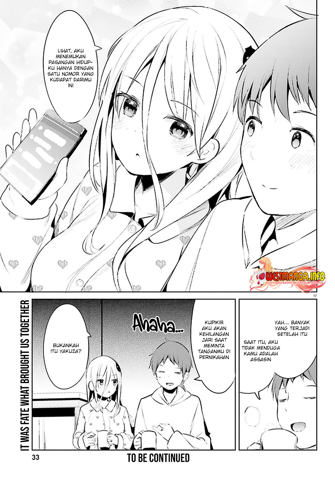 Haikei... Koroshiya-san to Kekkon Shimashita Chapter 15 - halaman 19