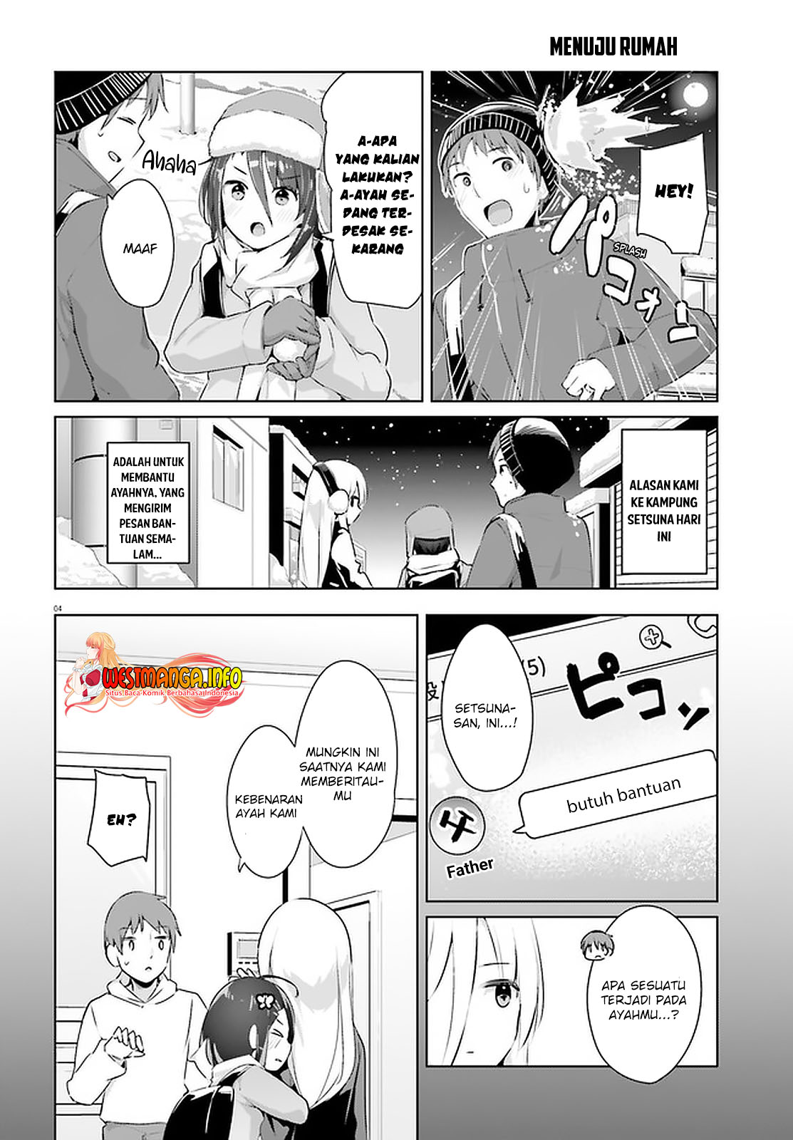 Haikei... Koroshiya-san to Kekkon Shimashita Chapter 17 - halaman 5