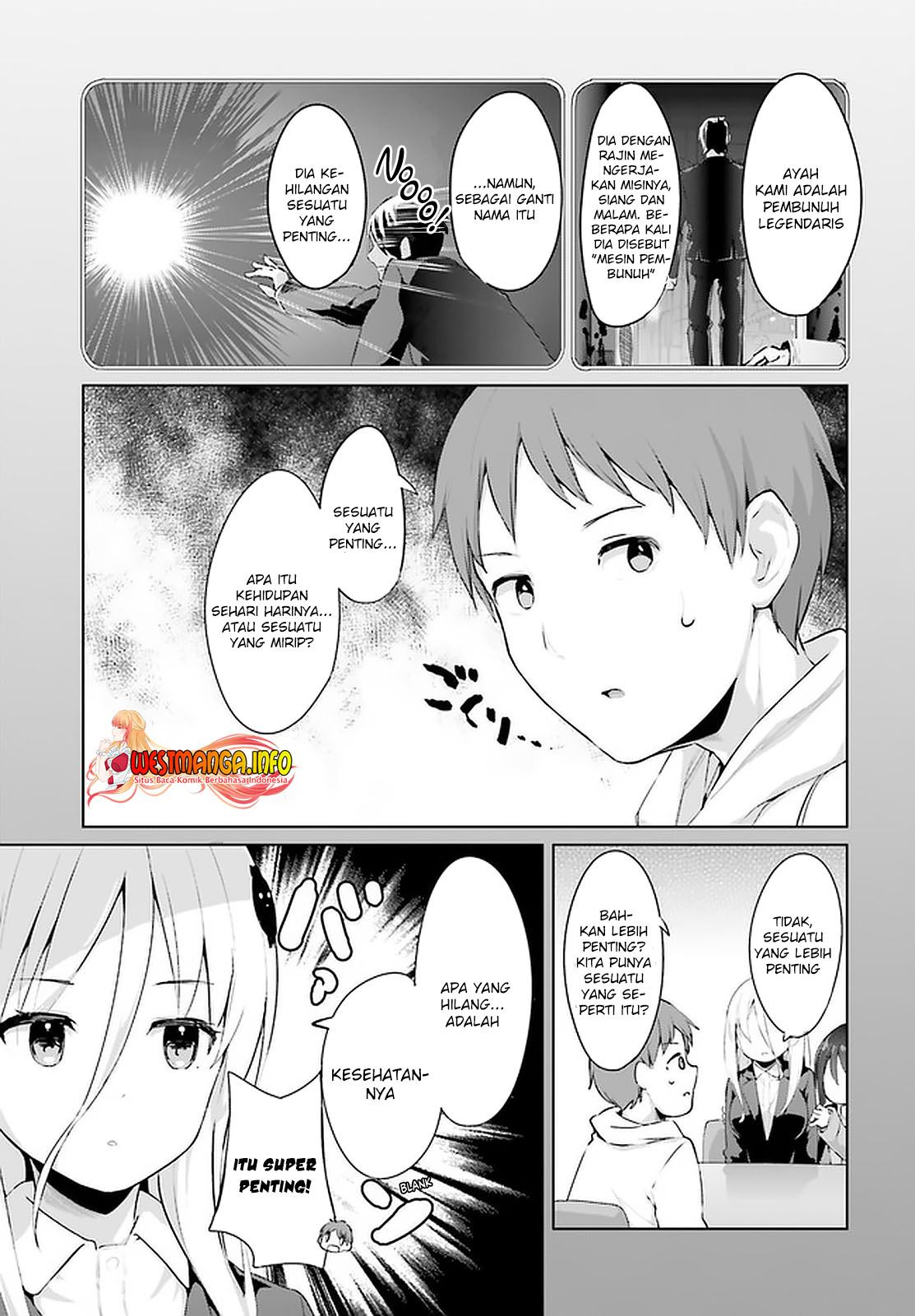 Haikei... Koroshiya-san to Kekkon Shimashita Chapter 17 - halaman 6