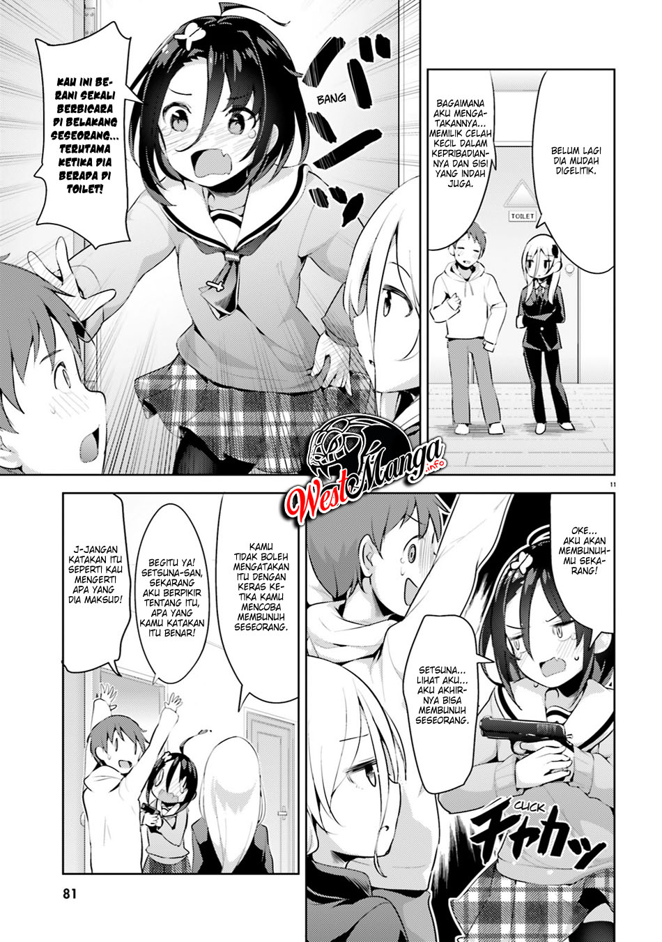 Haikei... Koroshiya-san to Kekkon Shimashita Chapter 4 - halaman 14
