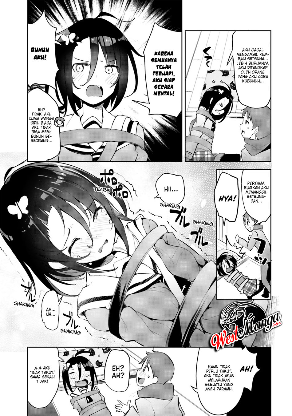 Haikei... Koroshiya-san to Kekkon Shimashita Chapter 4 - halaman 7
