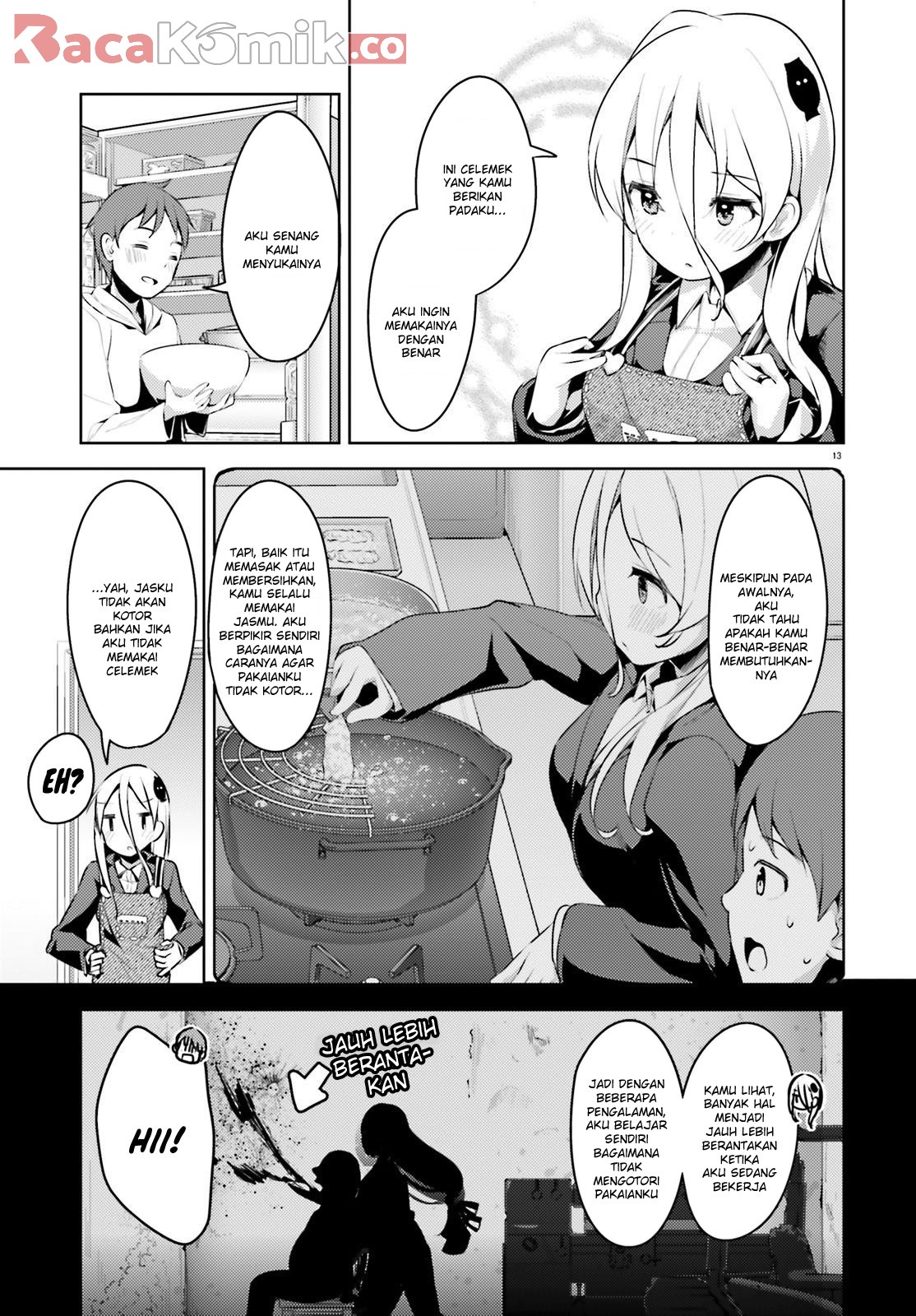 Haikei... Koroshiya-san to Kekkon Shimashita Chapter 5 - halaman 13