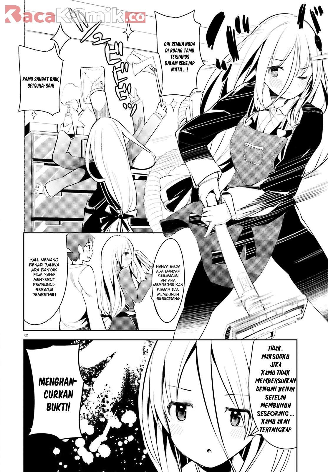 Haikei... Koroshiya-san to Kekkon Shimashita Chapter 5 - halaman 2
