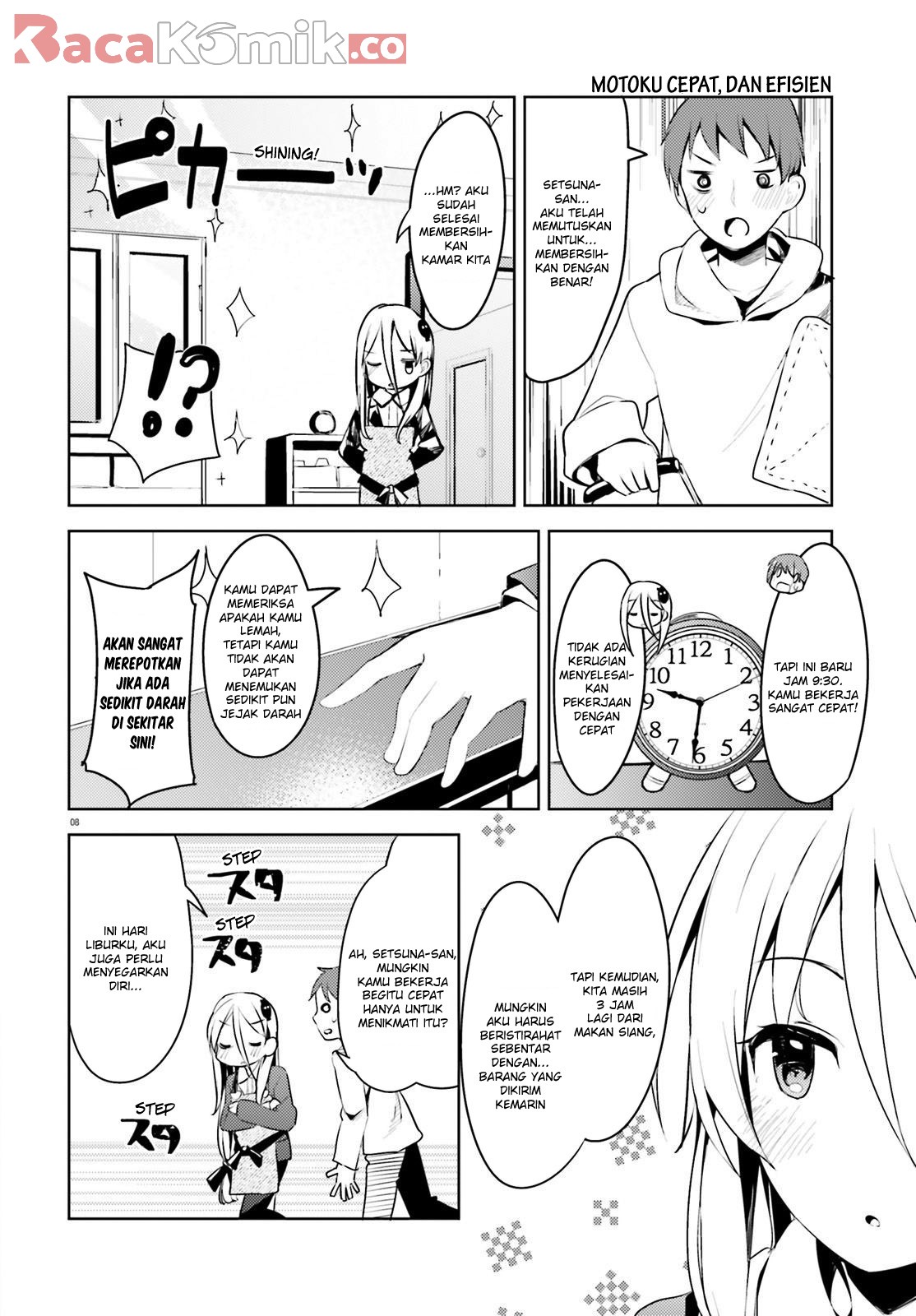 Haikei... Koroshiya-san to Kekkon Shimashita Chapter 5 - halaman 8