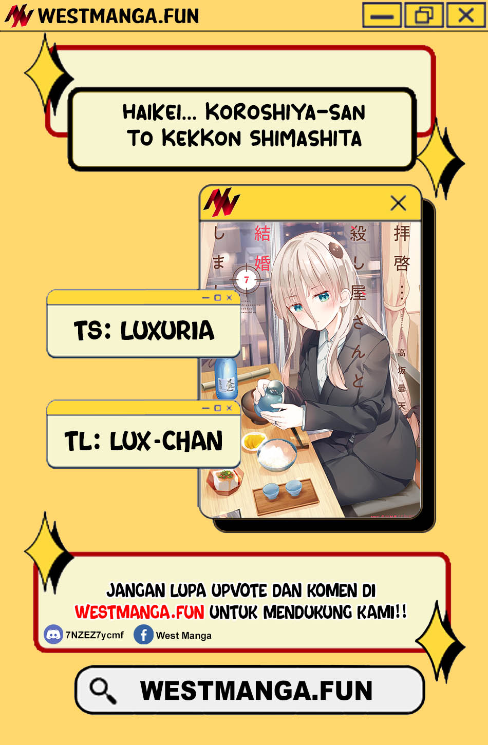 Haikei... Koroshiya-san to Kekkon Shimashita Chapter 50 - halaman 2