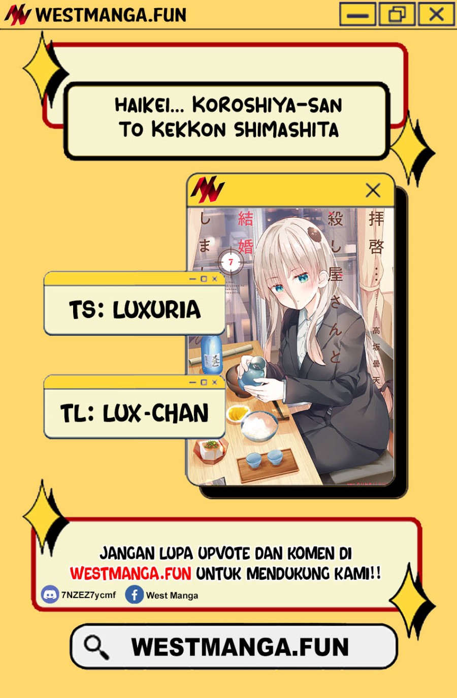 Haikei... Koroshiya-san to Kekkon Shimashita Chapter 51 - halaman 2