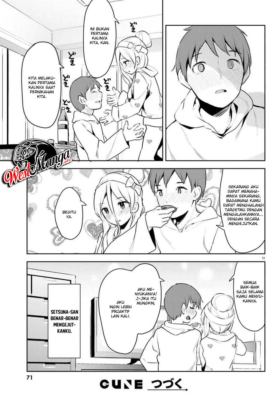 Haikei... Koroshiya-san to Kekkon Shimashita Chapter 7 - halaman 15