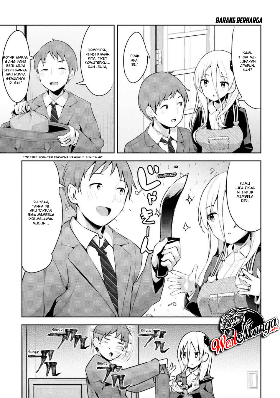 Haikei... Koroshiya-san to Kekkon Shimashita Chapter 8 - halaman 5