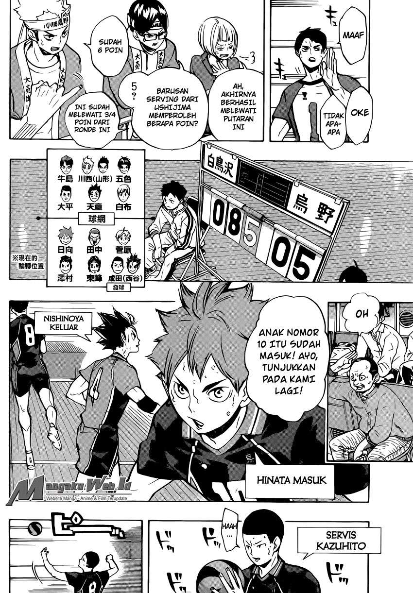 Haikyuu!! Chapter 179 - halaman 5