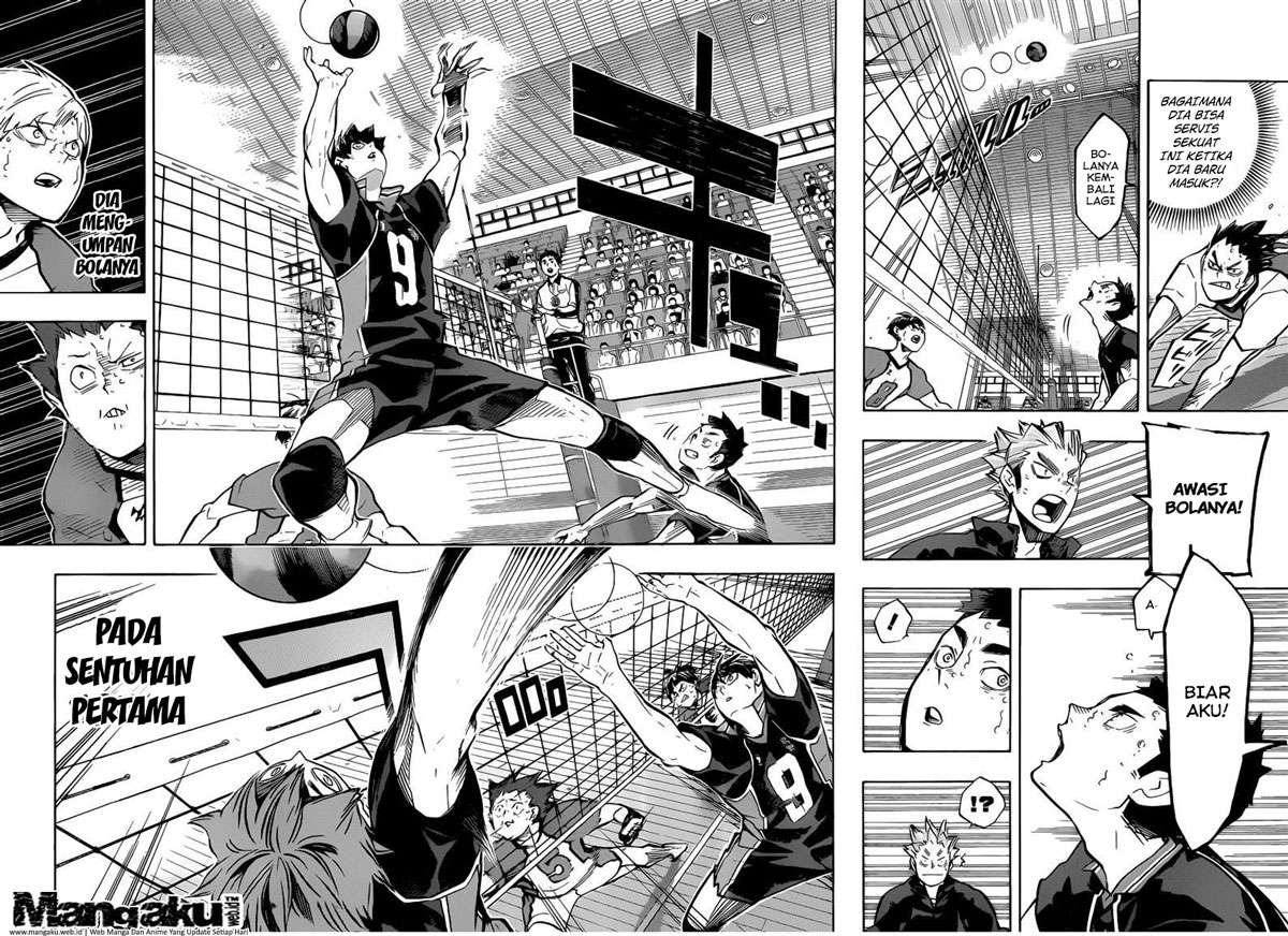 Haikyuu!! Chapter 180 - halaman 16