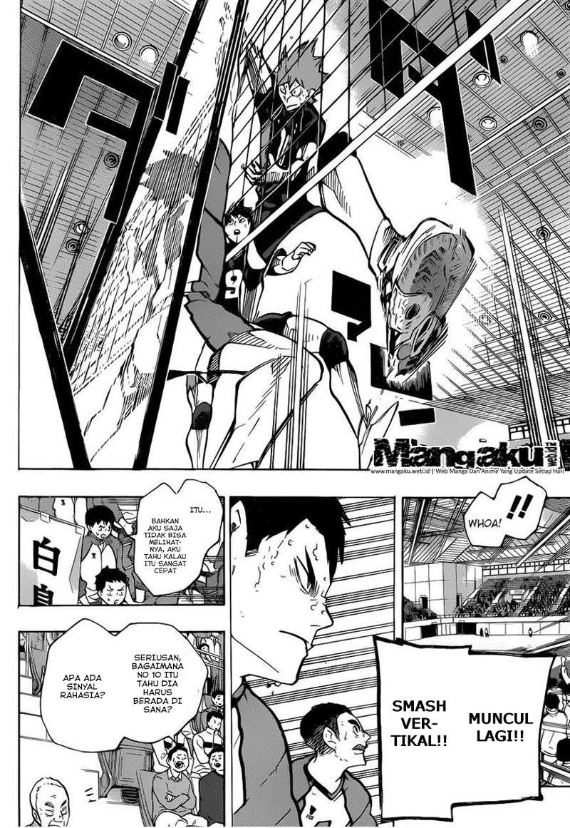 Haikyuu!! Chapter 180 - halaman 17