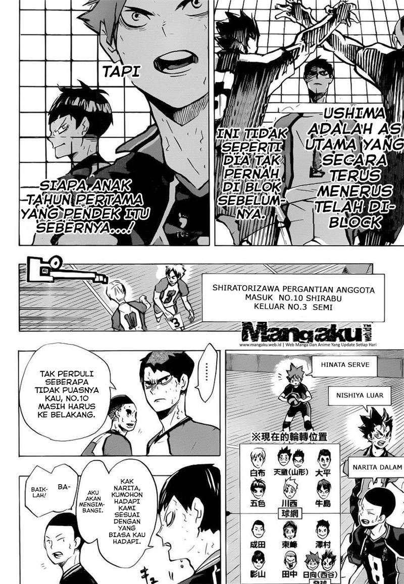 Haikyuu!! Chapter 182 - halaman 3