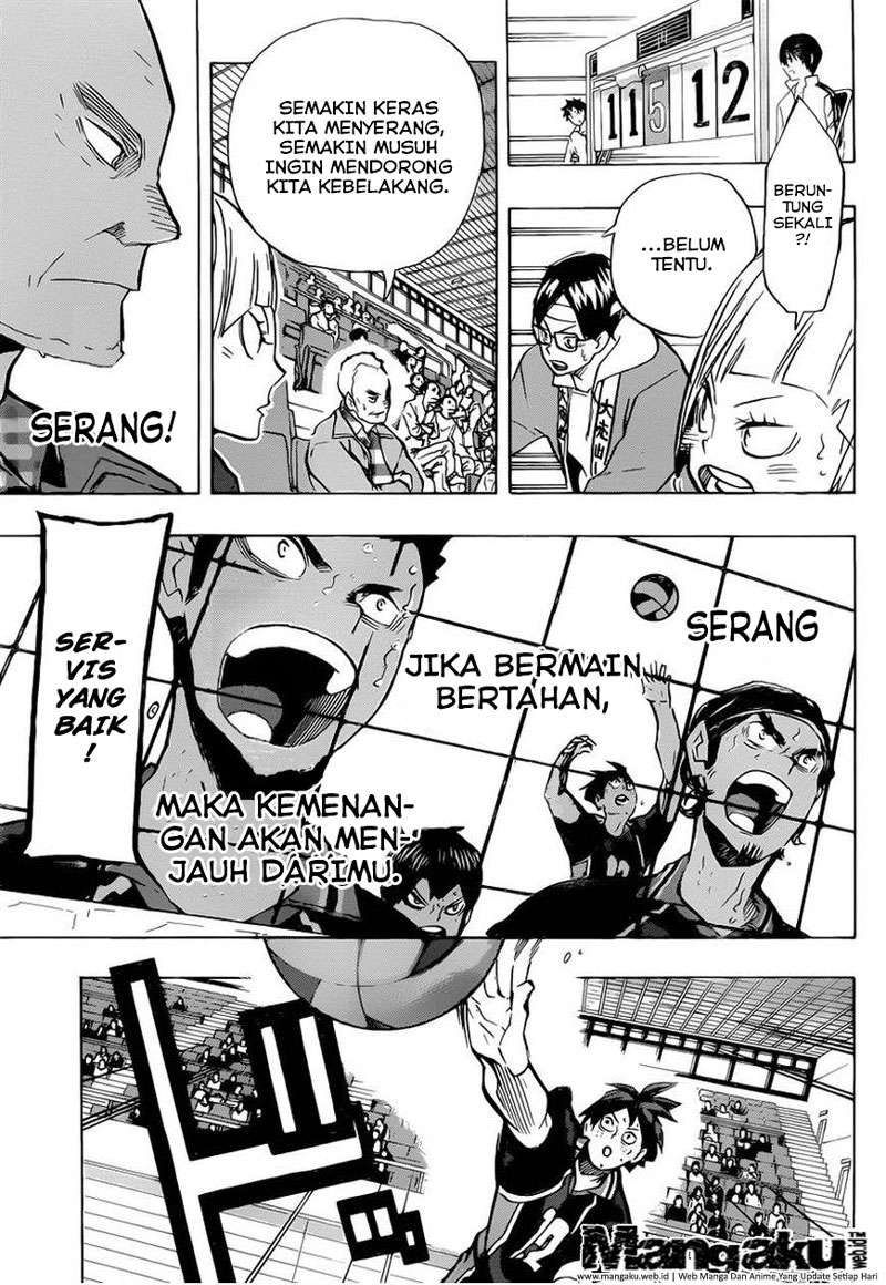 Haikyuu!! Chapter 182 - halaman 8