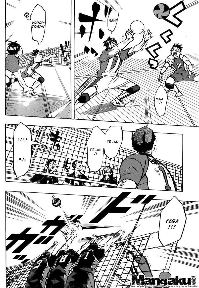 Haikyuu!! Chapter 182 - halaman 9