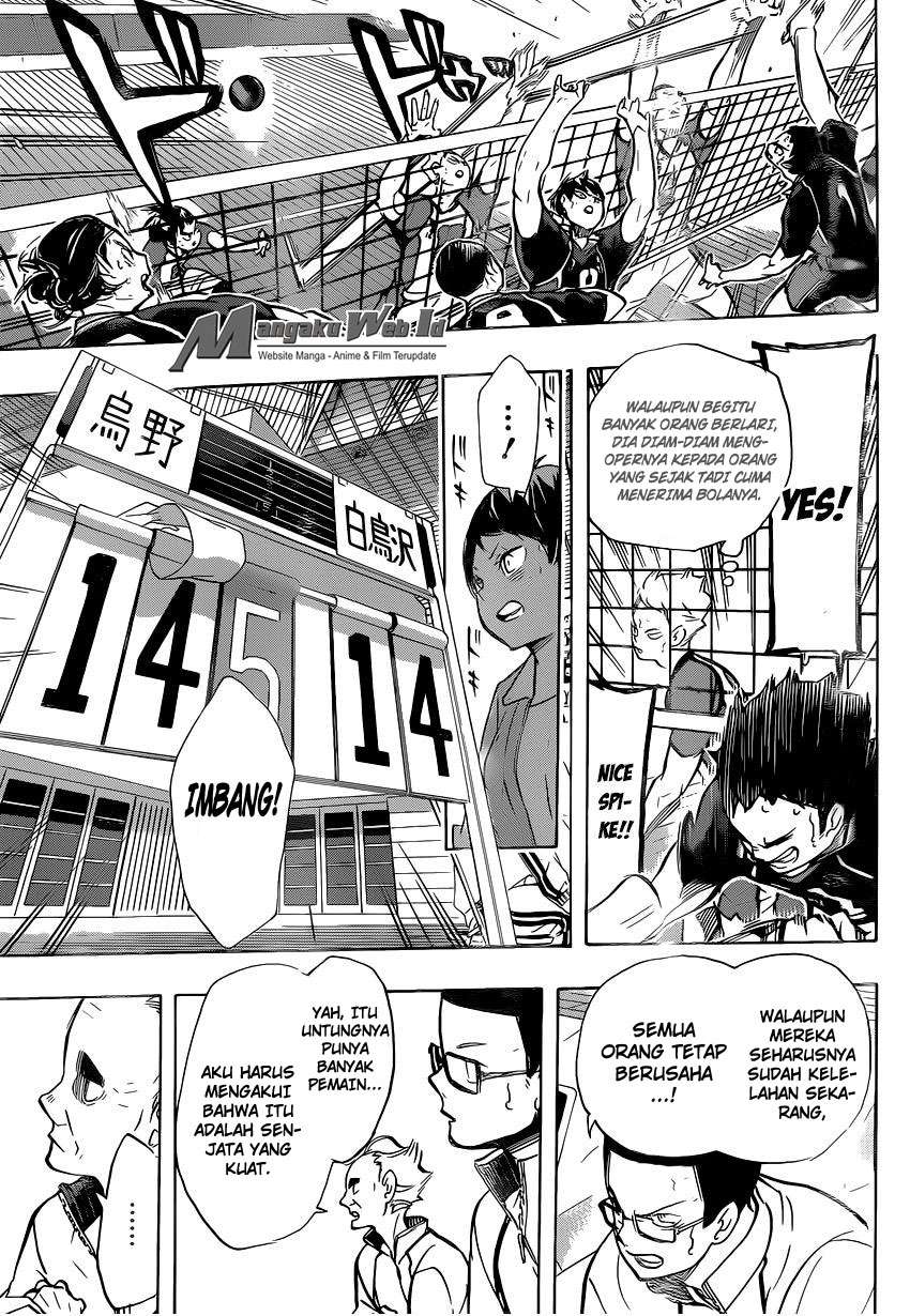 Haikyuu!! Chapter 183 - halaman 6