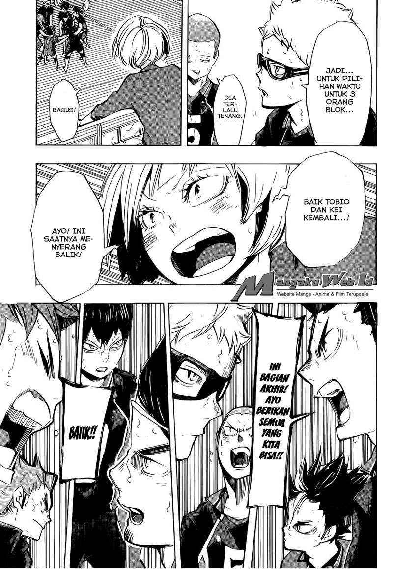 Haikyuu!! Chapter 184 - halaman 12