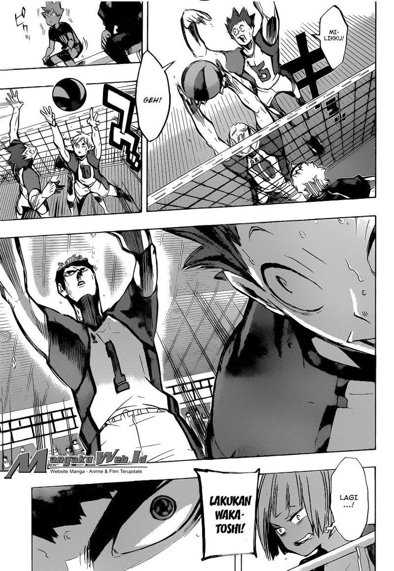 Haikyuu!! Chapter 184 - halaman 16