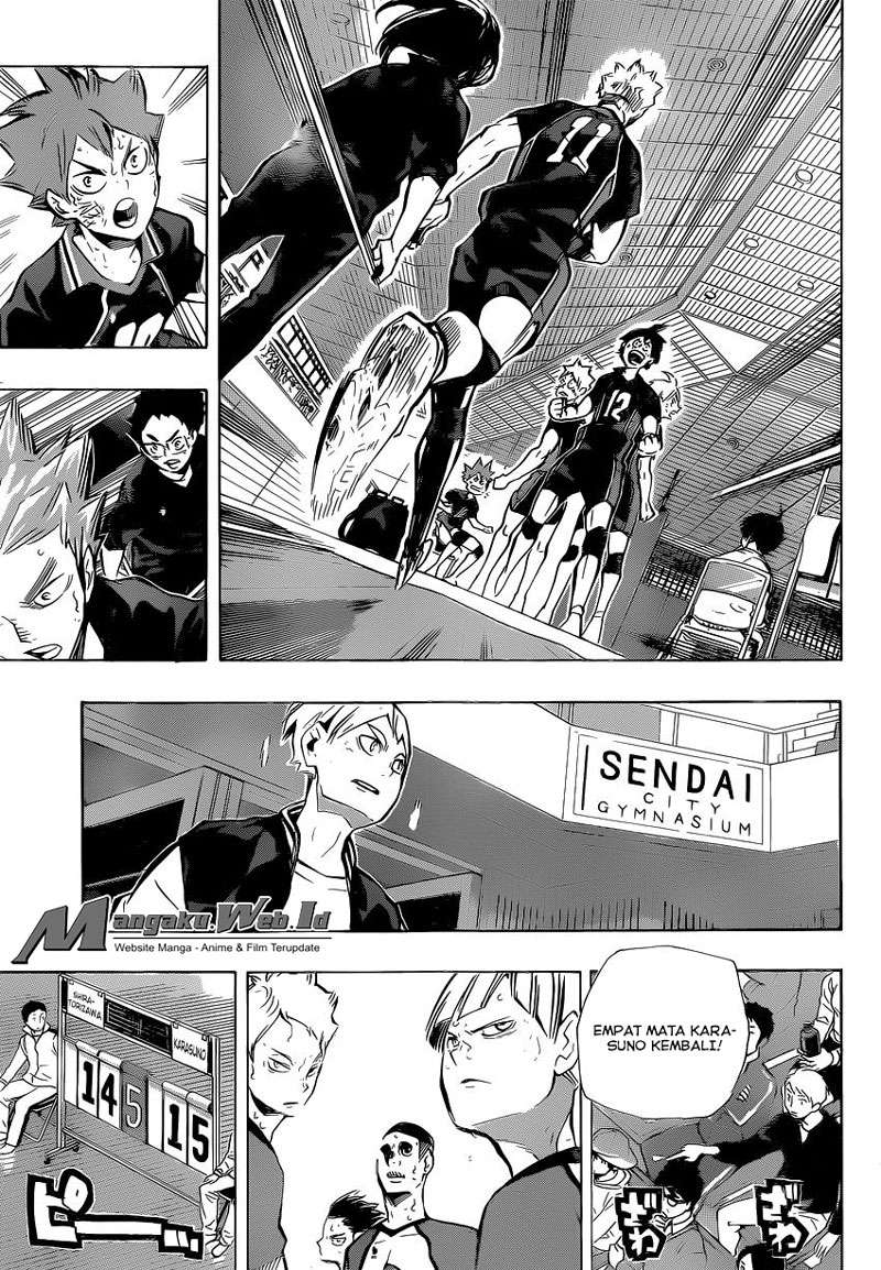 Haikyuu!! Chapter 184 - halaman 4