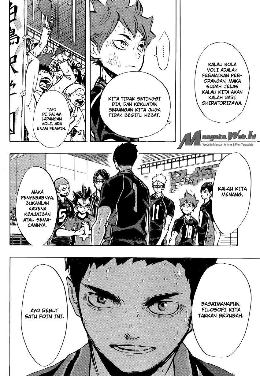 Haikyuu!! Chapter 185 - halaman 17