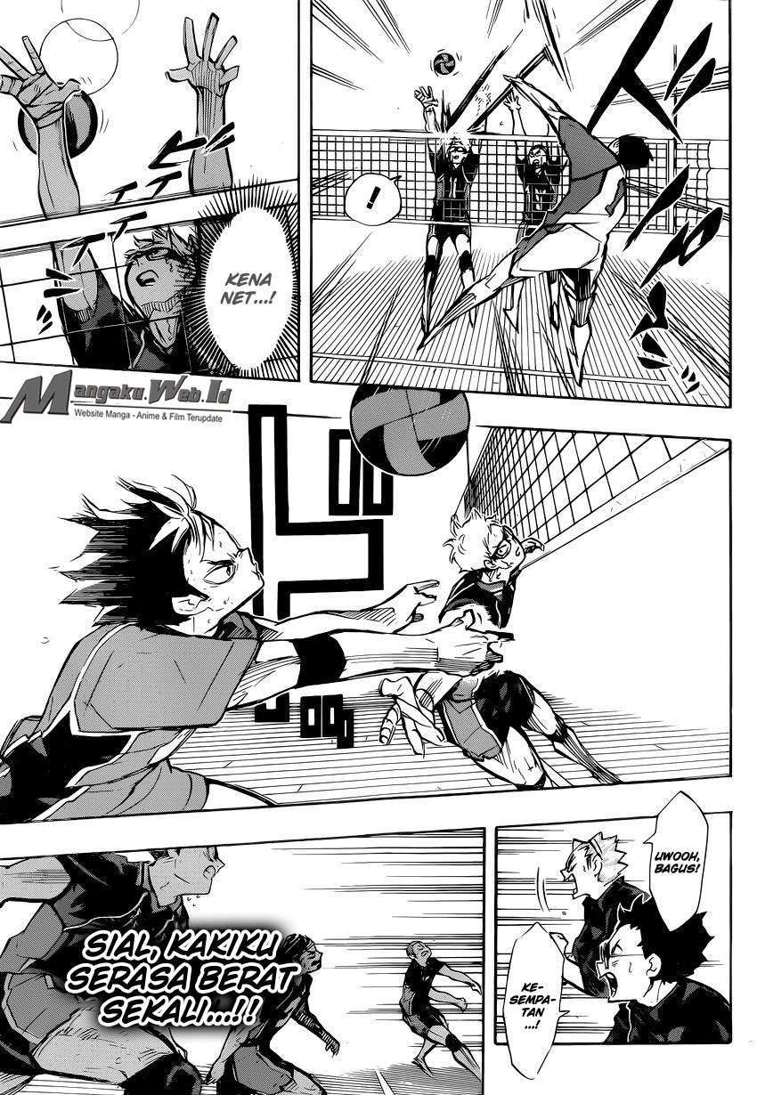 Haikyuu!! Chapter 185 - halaman 8