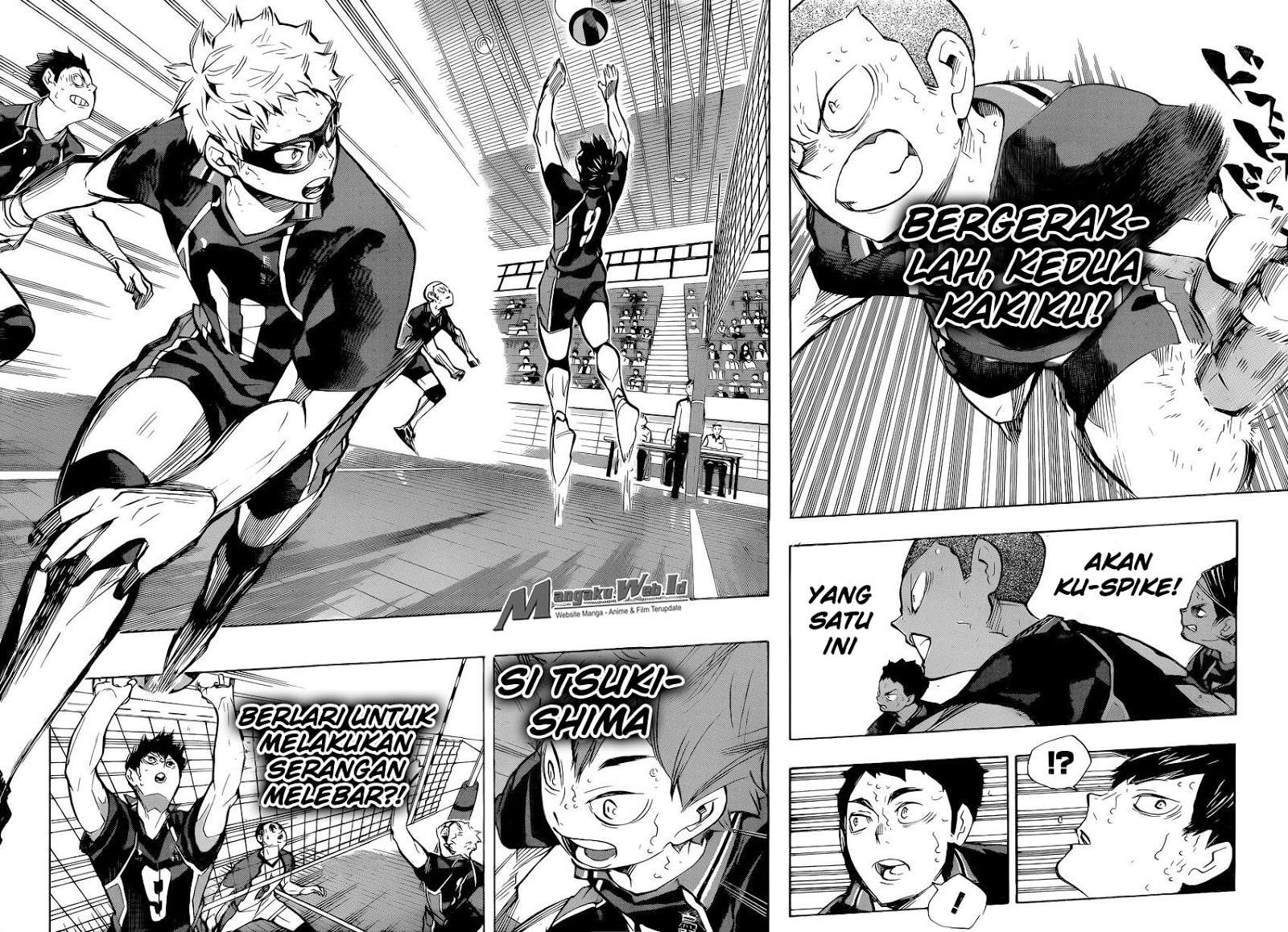 Haikyuu!! Chapter 185 - halaman 9