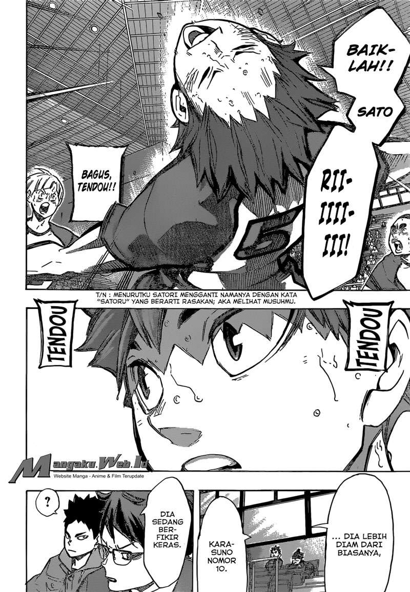 Haikyuu!! Chapter 186 - halaman 19