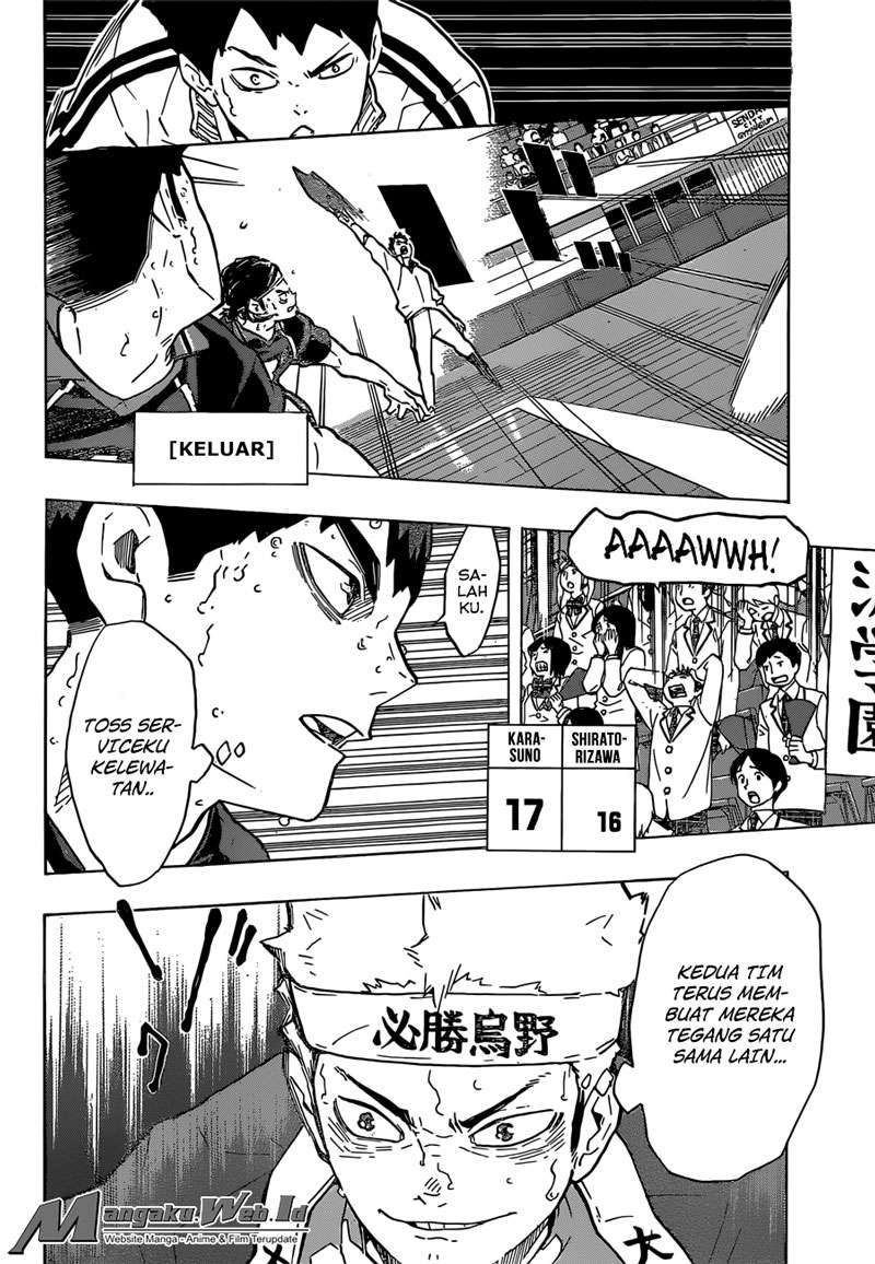 Haikyuu!! Chapter 186 - halaman 7
