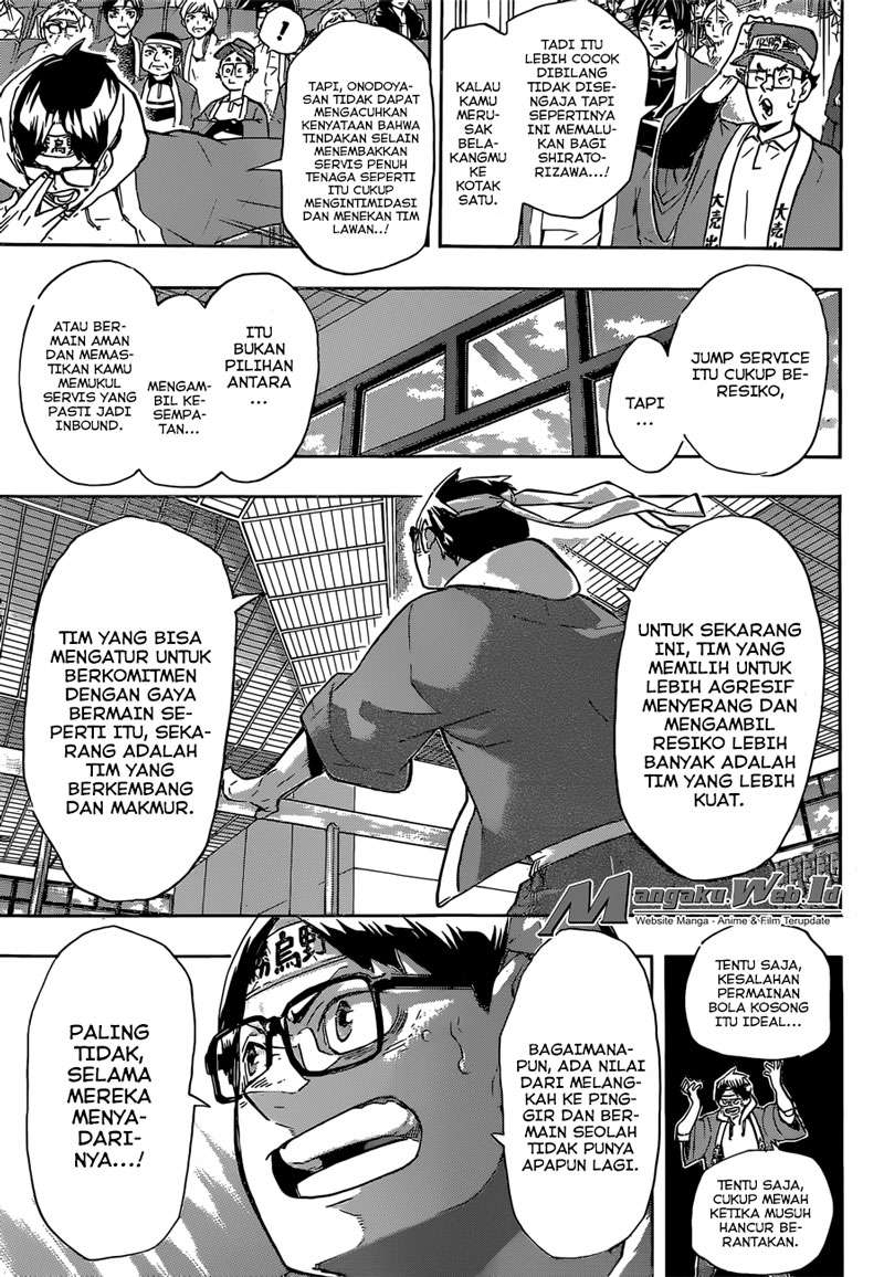 Haikyuu!! Chapter 186 - halaman 8