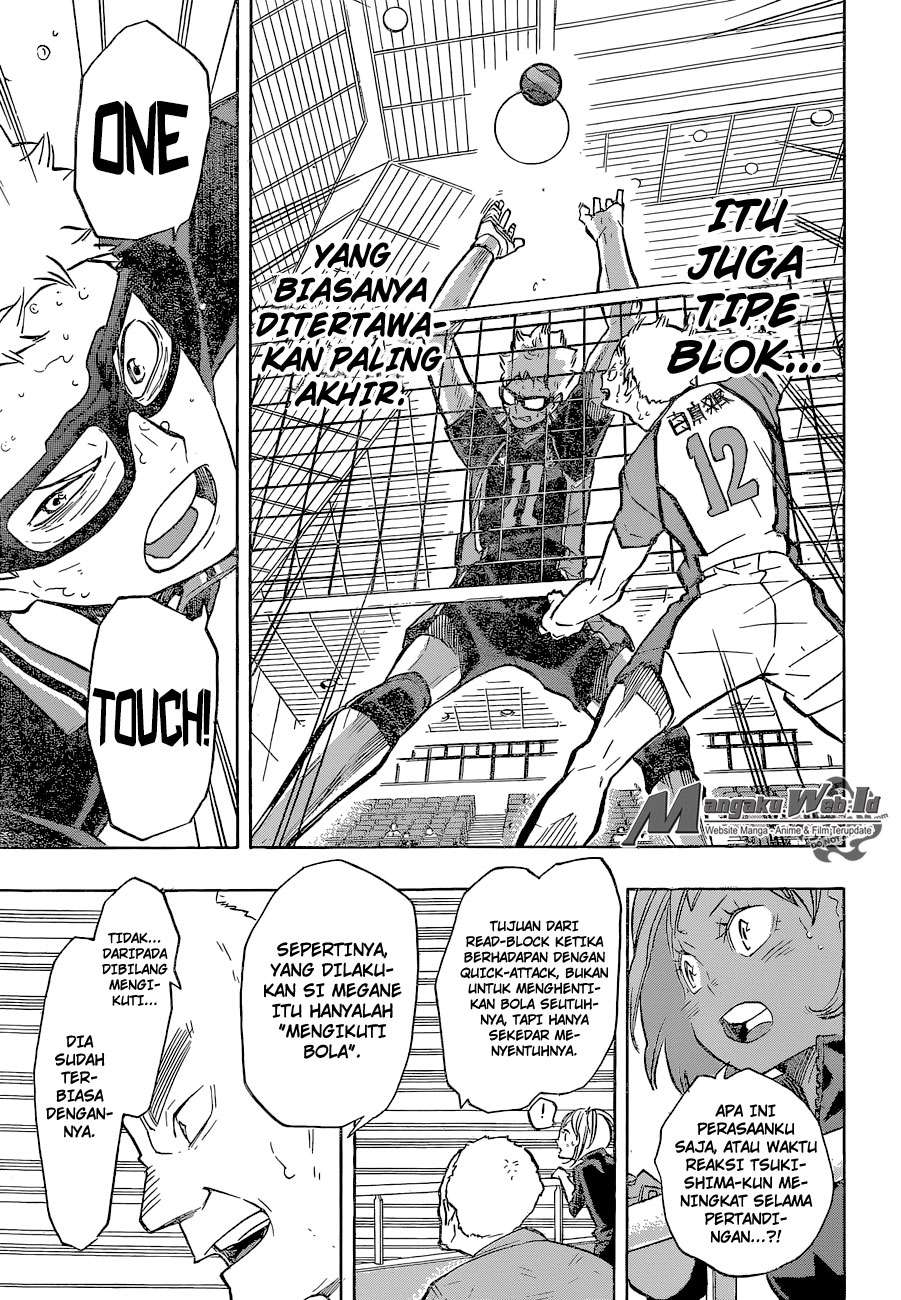 Haikyuu!! Chapter 187 - halaman 17