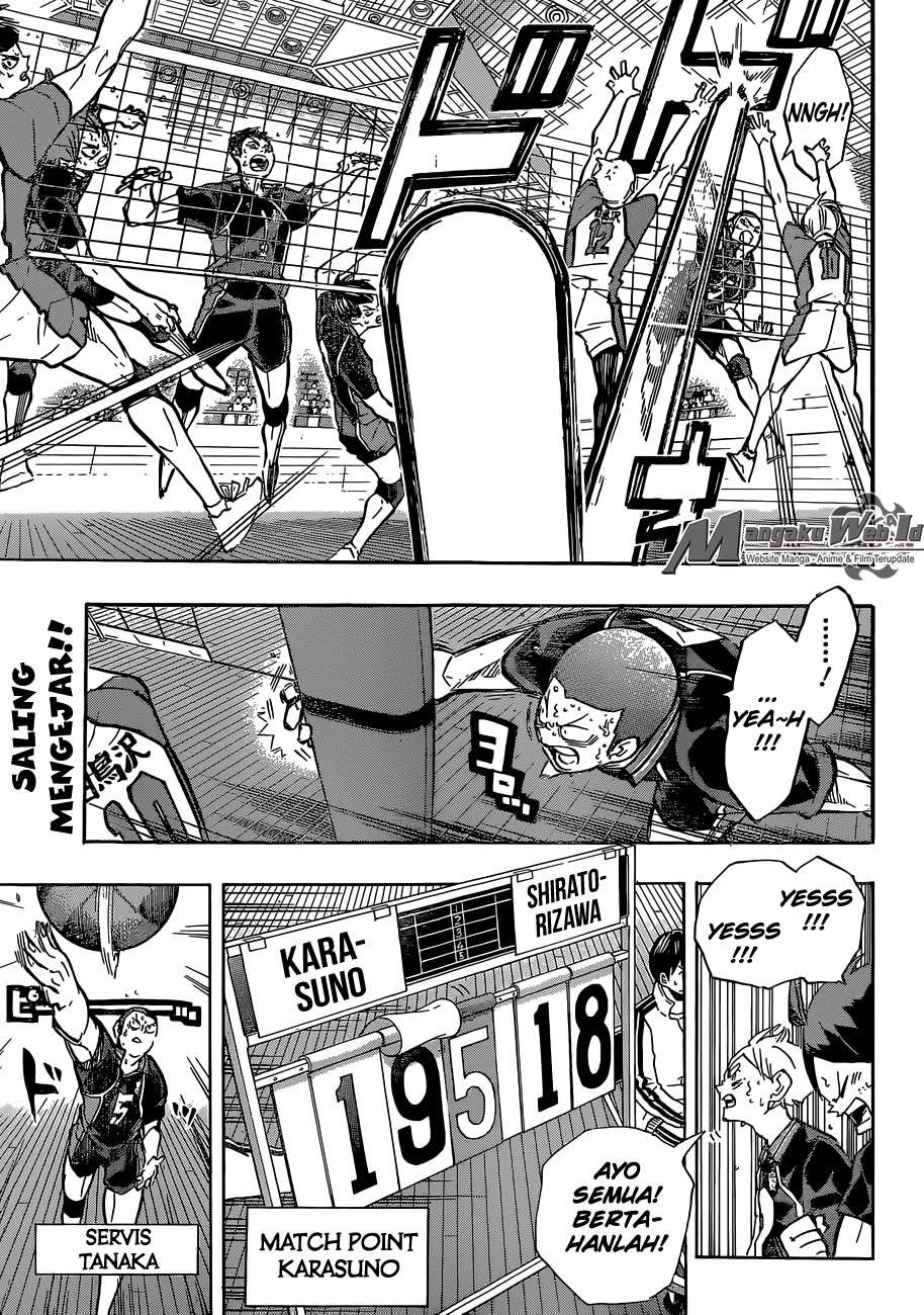 Haikyuu!! Chapter 187 - halaman 4
