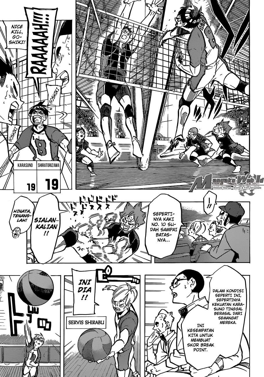 Haikyuu!! Chapter 187 - halaman 6