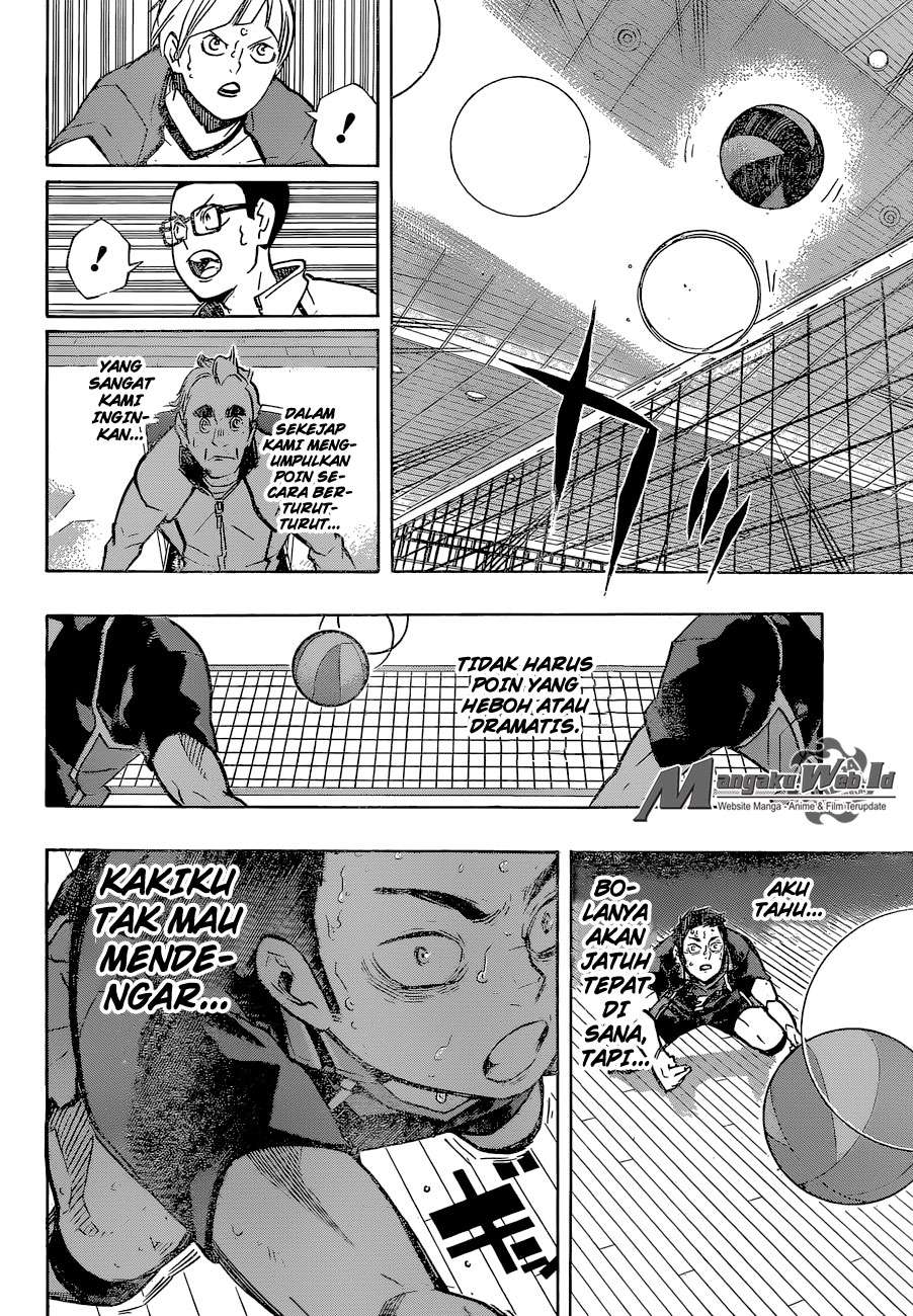 Haikyuu!! Chapter 187 - halaman 7