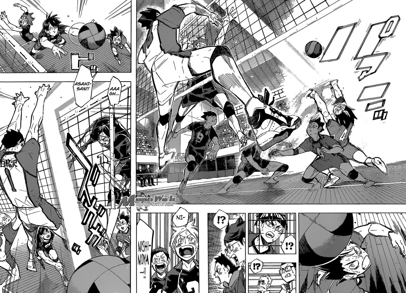 Haikyuu!! Chapter 187 - halaman 9