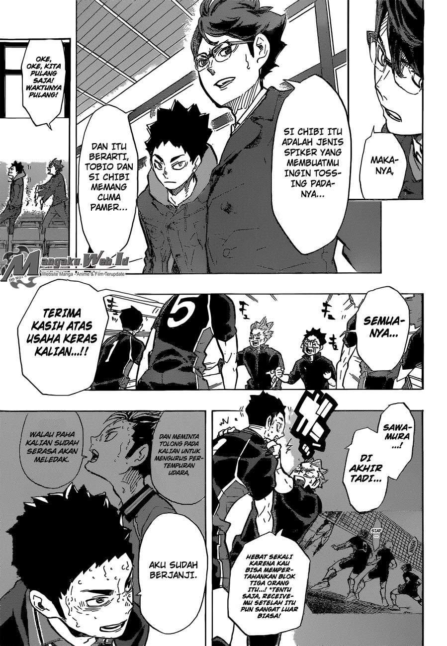 Haikyuu!! Chapter 189 - halaman 10