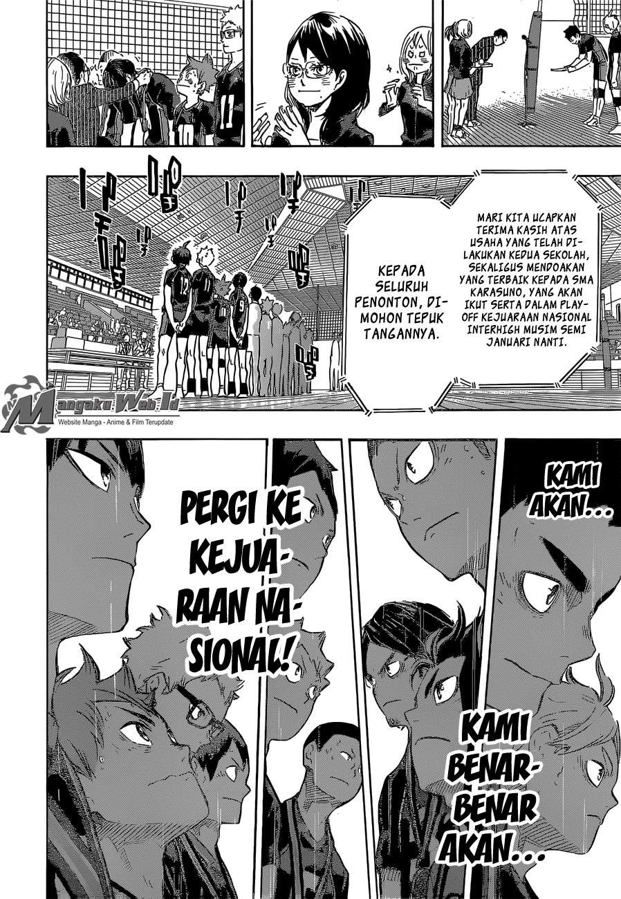 Haikyuu!! Chapter 189 - halaman 18