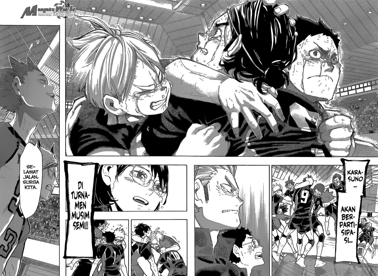 Haikyuu!! Chapter 189 - halaman 6