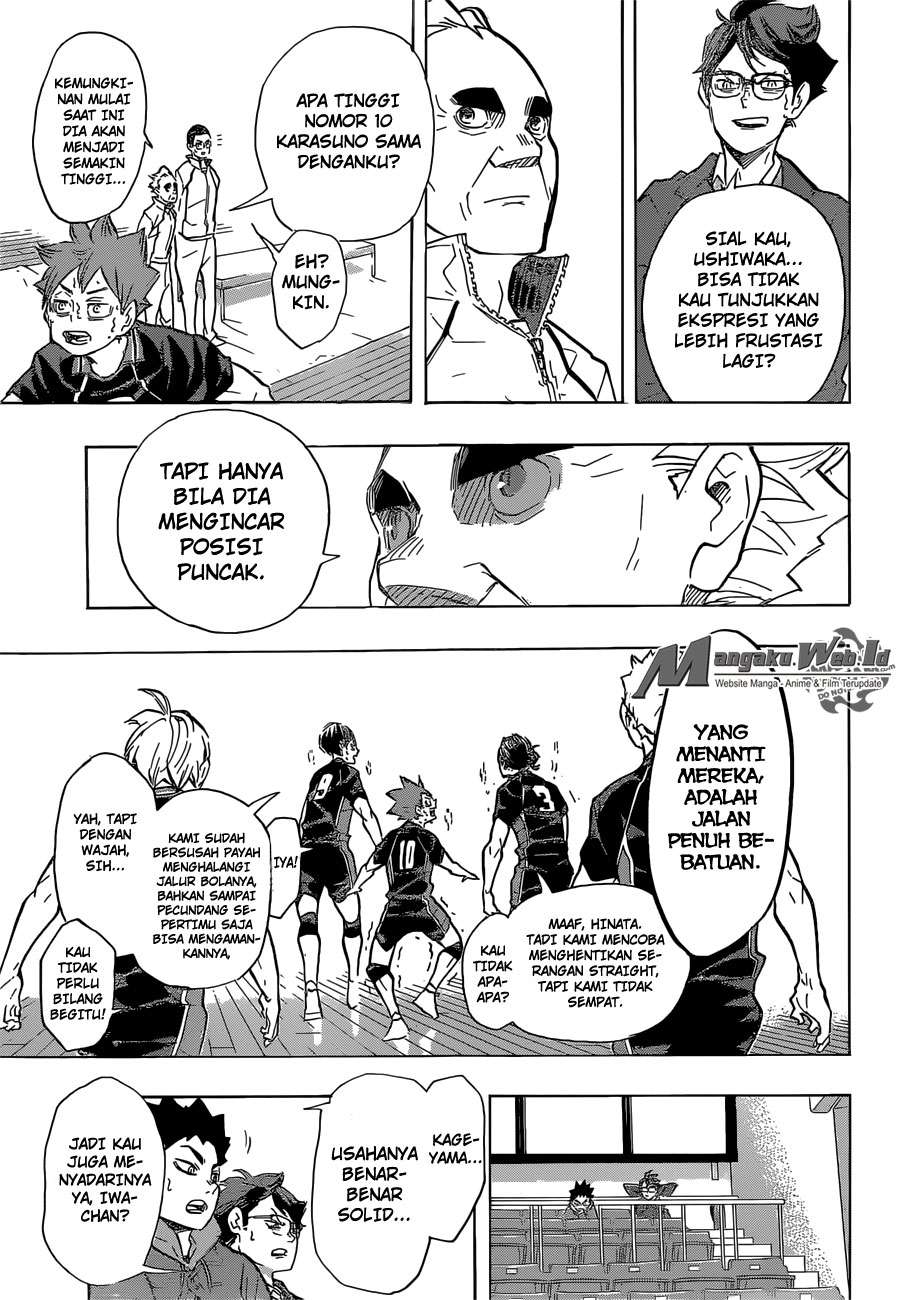 Haikyuu!! Chapter 189 - halaman 8