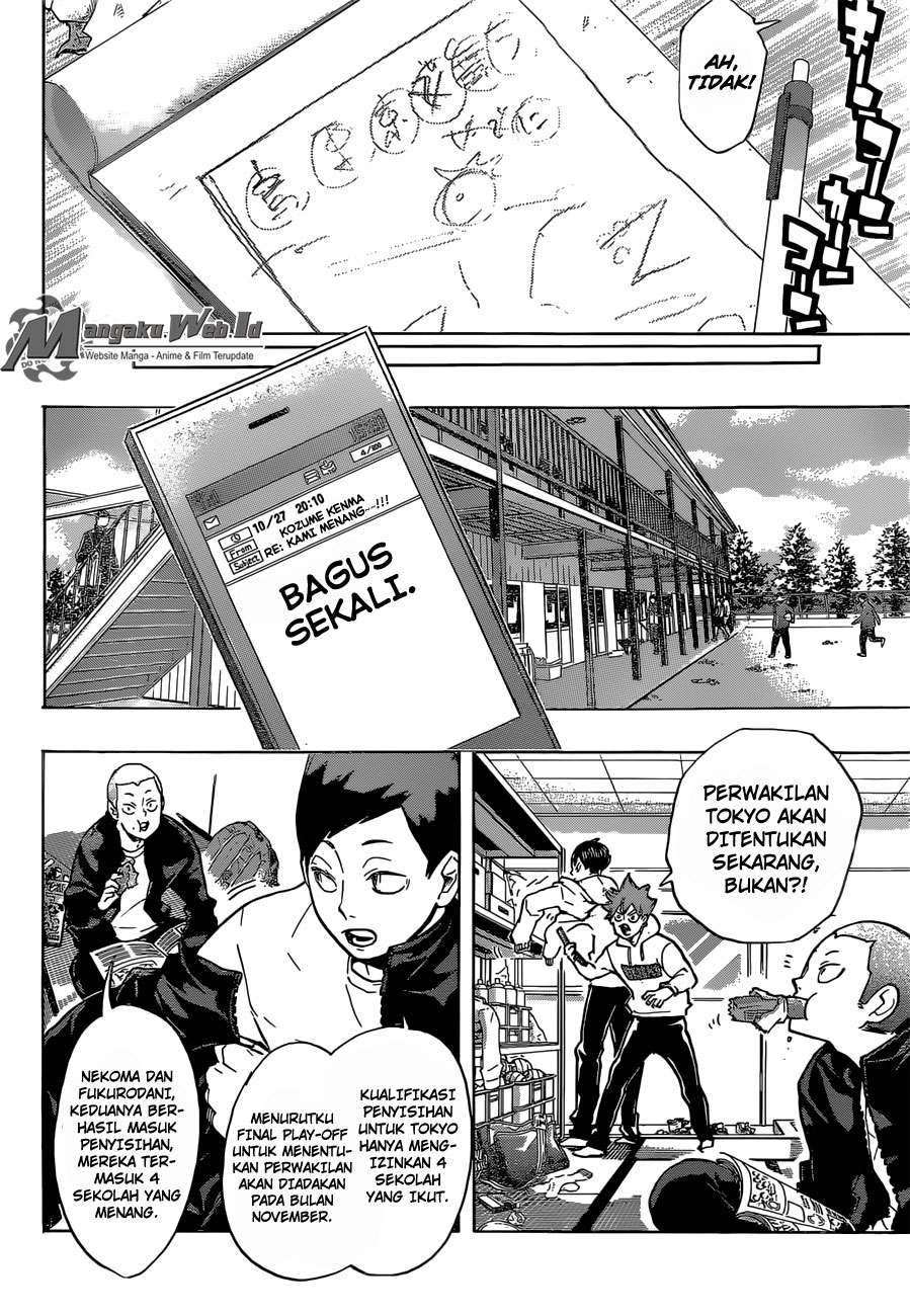 Haikyuu!! Chapter 190 - halaman 12